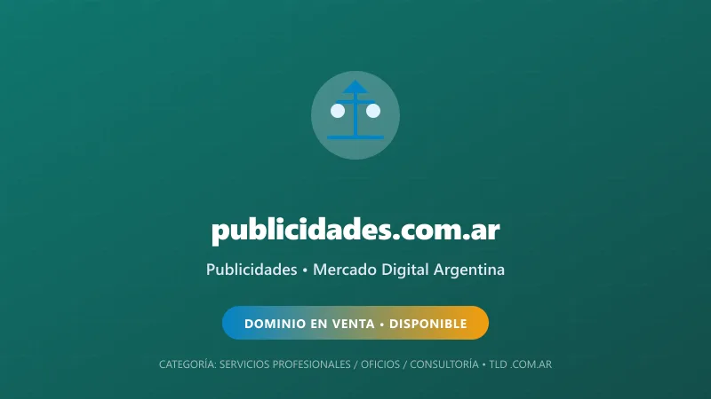 Identidad gráfica y activo digital para Publicidades en Argentina